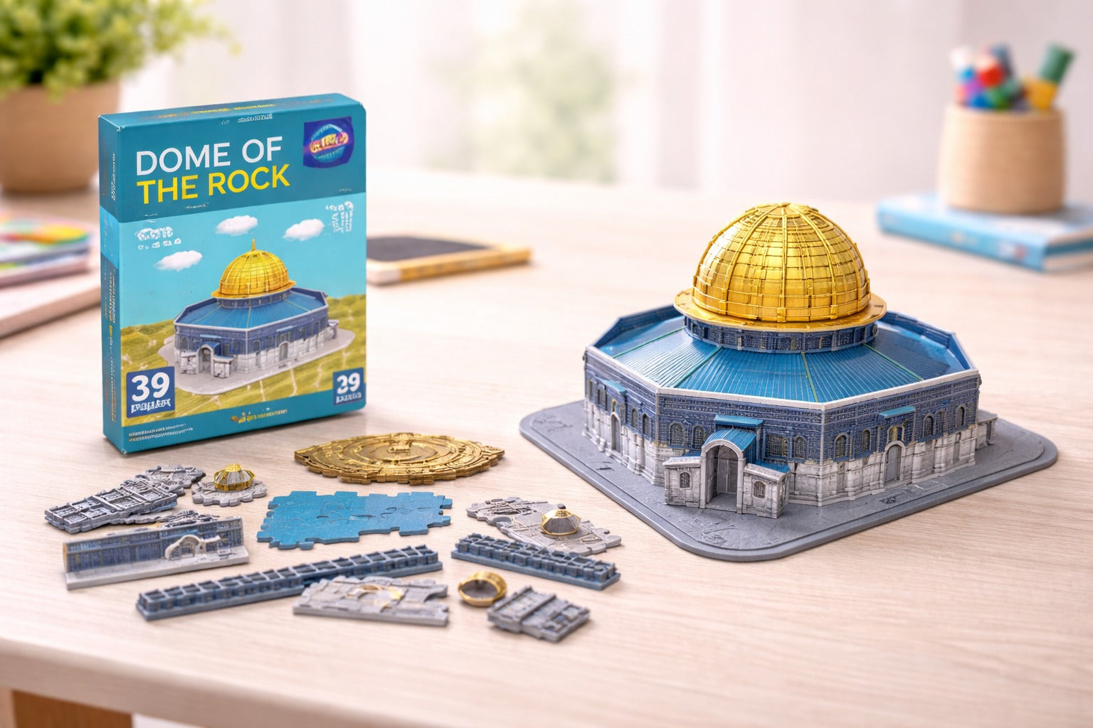 3D Puzzle Dome Of The Rock 20 Pieces