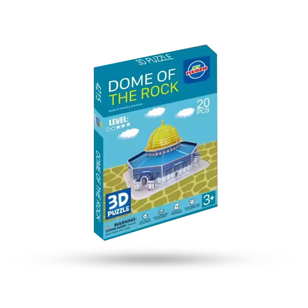 3D Puzzle Dome Of The Rock 20 Pieces